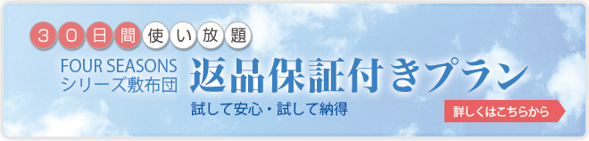 返品保証付きプラン